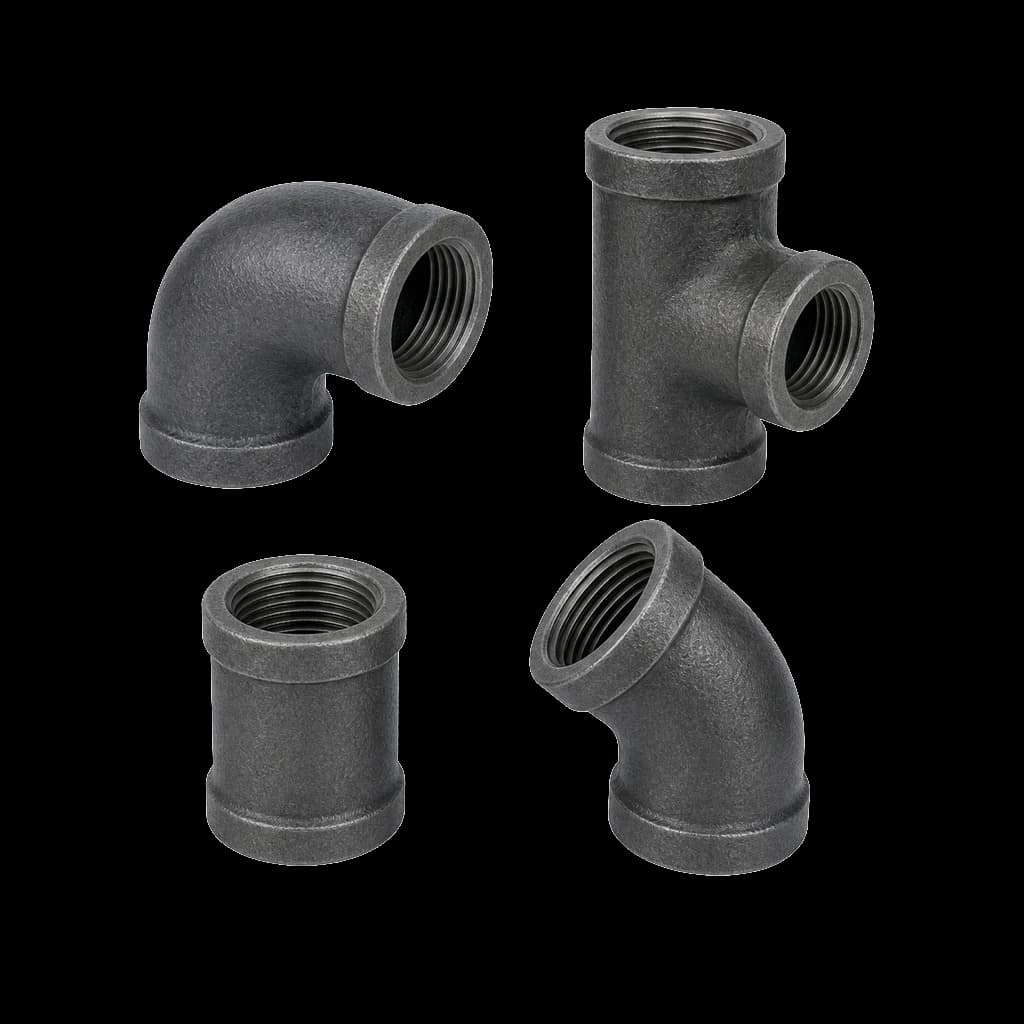 NVR Ductile Iron Threaded Fittings — representative image