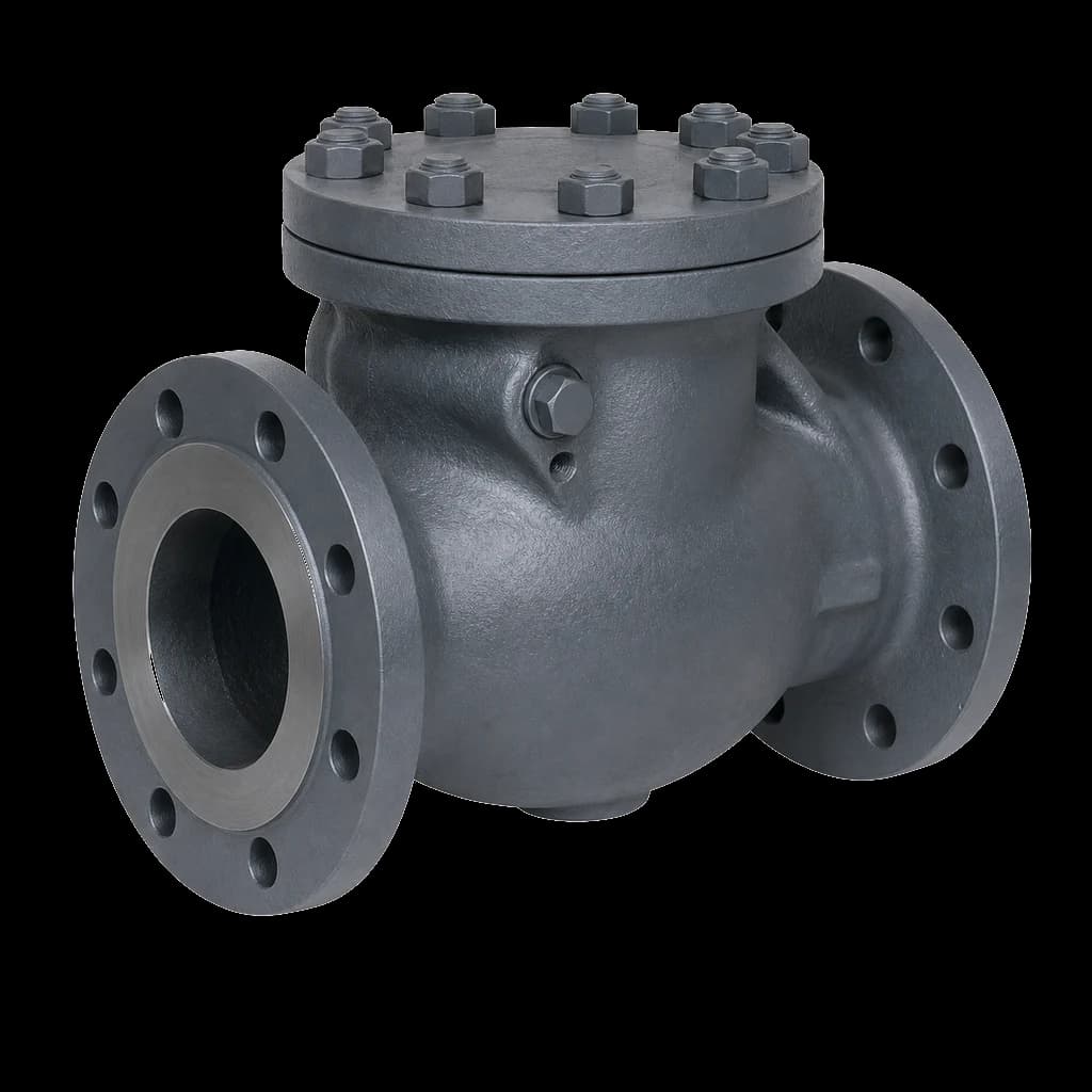 ZED Cast Steel Swing Check Valves — representative image